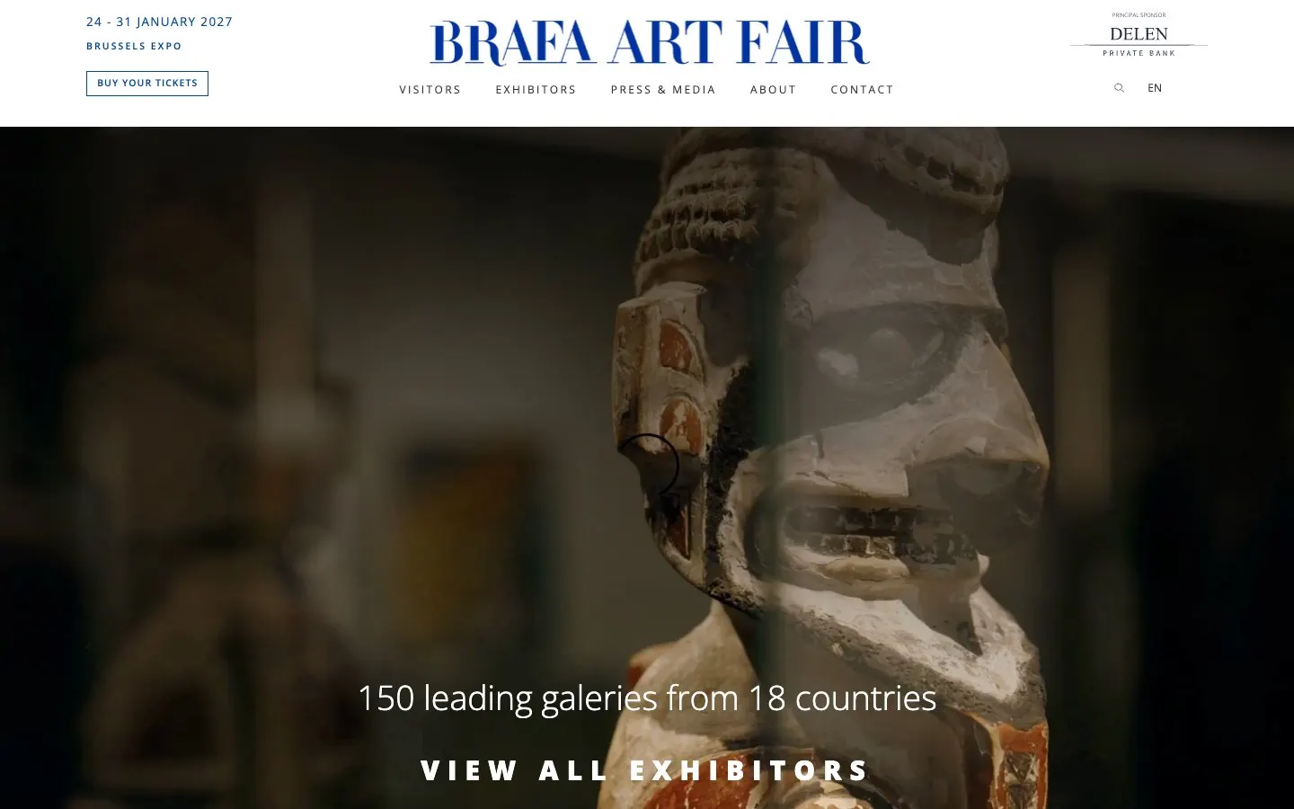 The website of BRAFA Art Fair