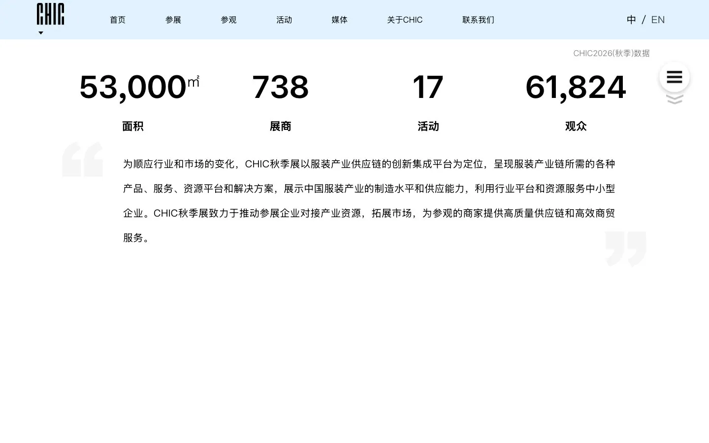 CHIC 的网站