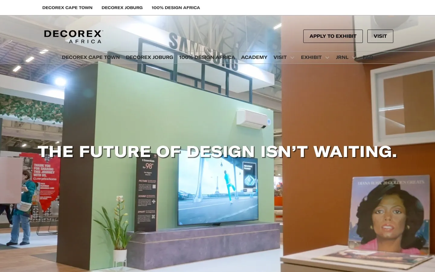 The website of Decorex Cape Town