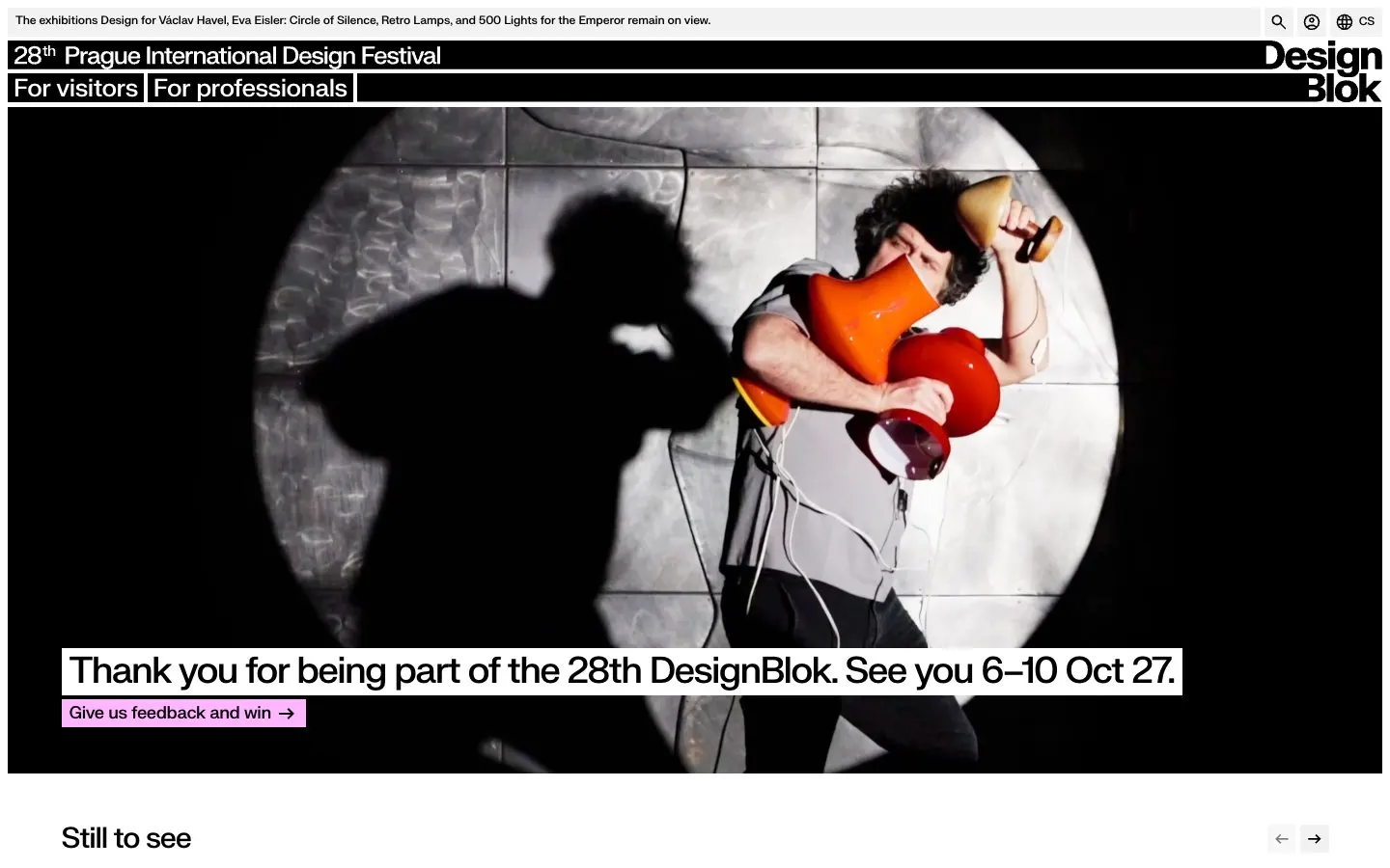 The website of DesignBlok
