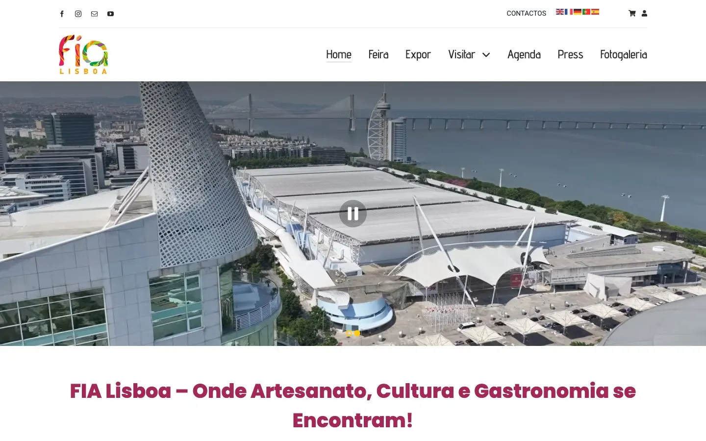 The website of FIA Lisboa