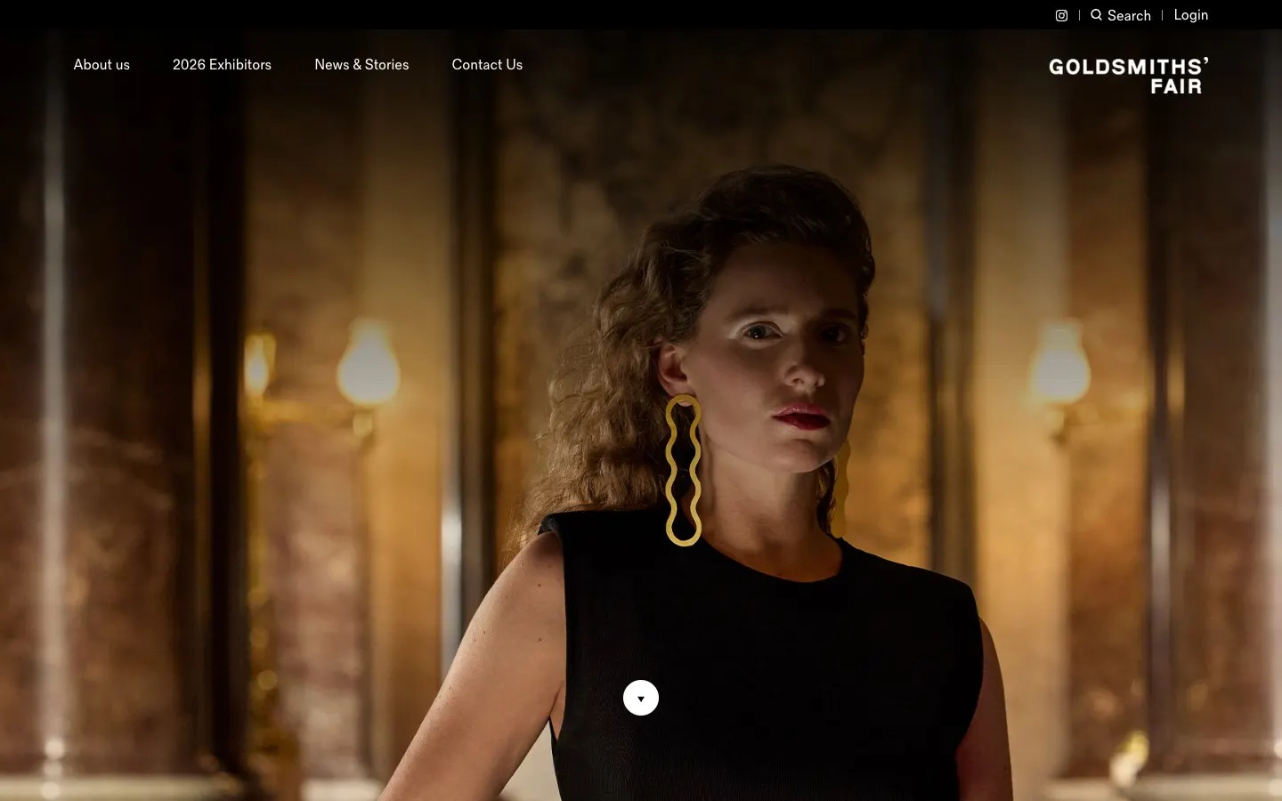 The website of Goldsmiths' Fair