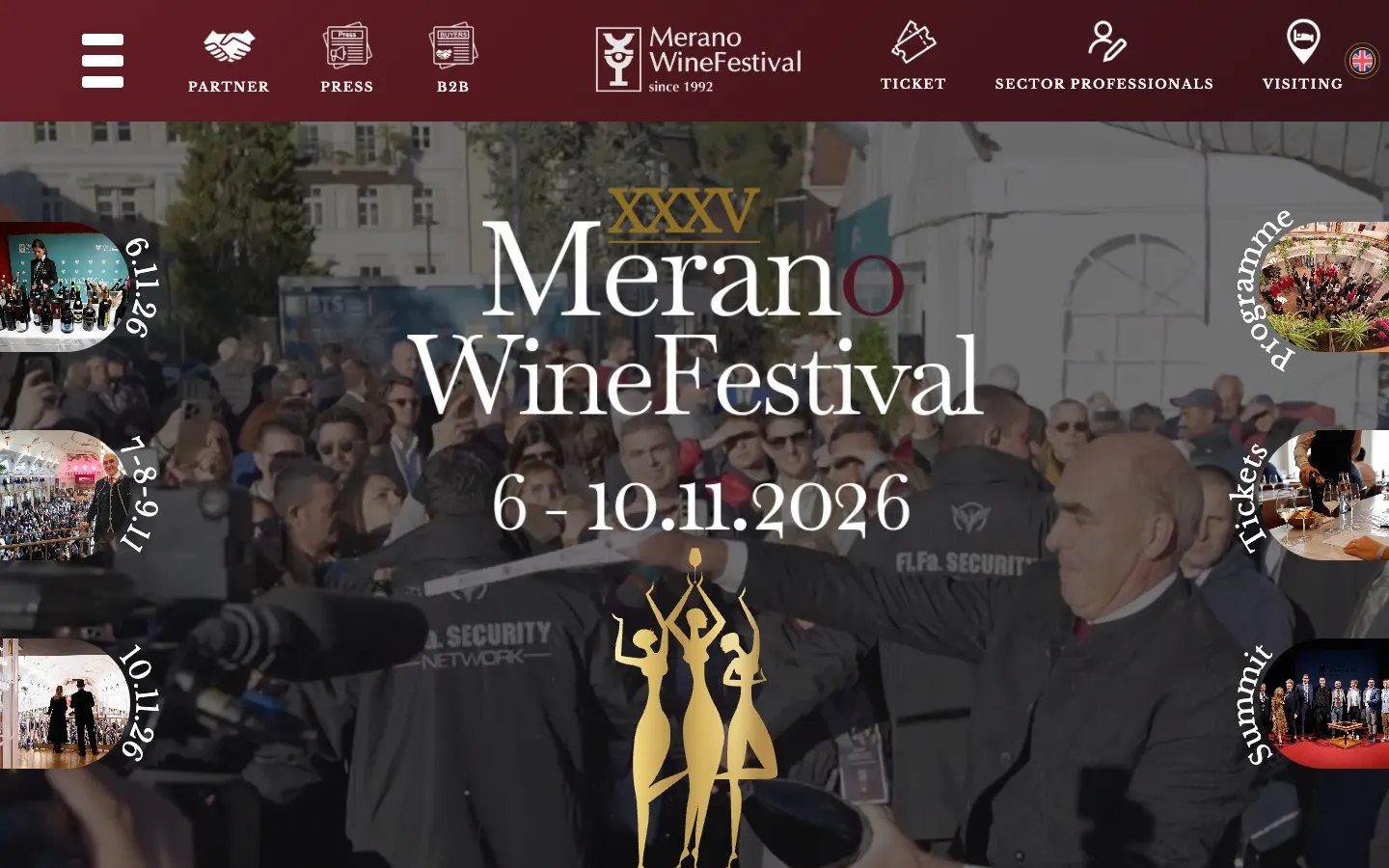 The website of Merano WineFestival