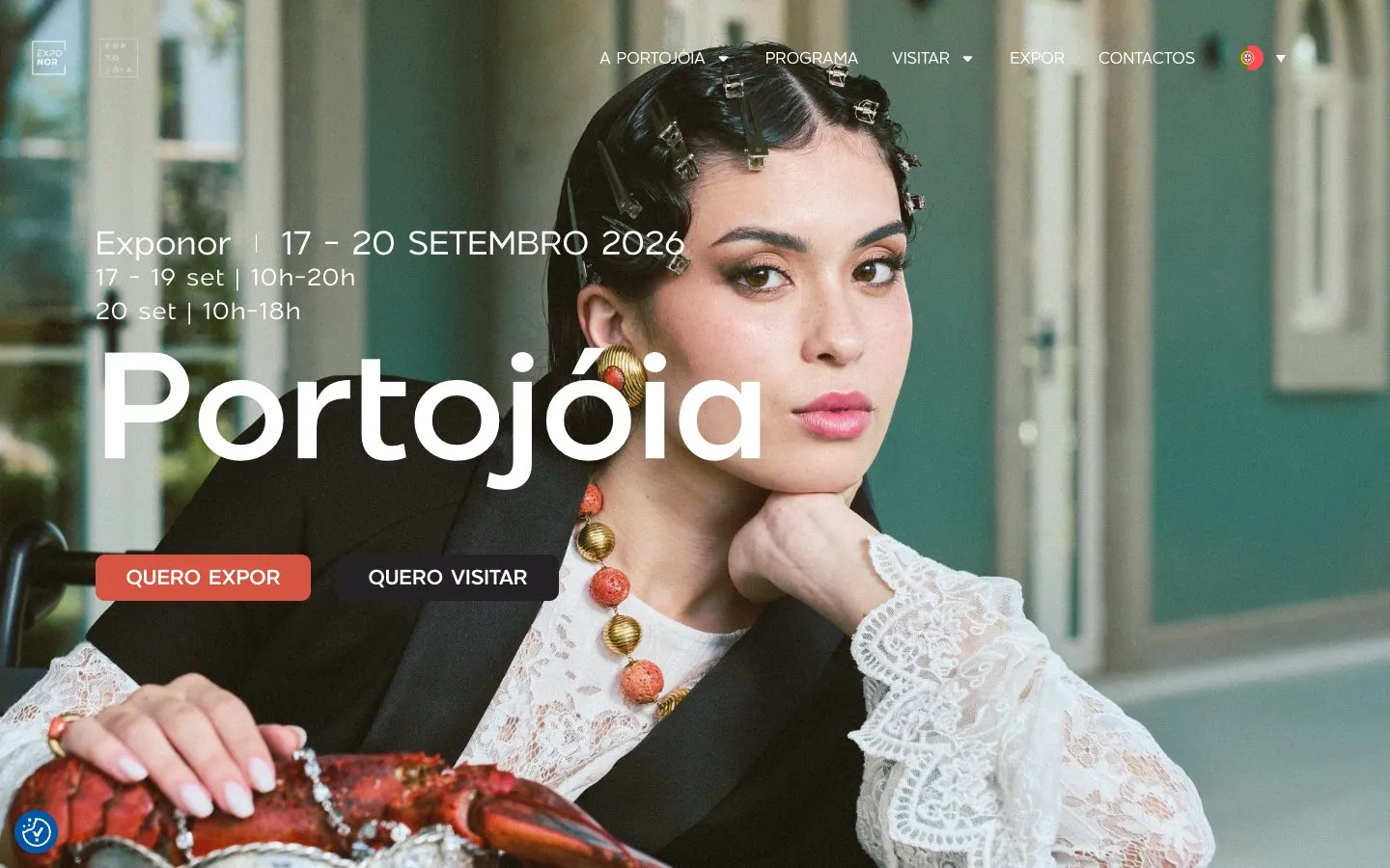الموقع الإلكتروني لـ Portojóia