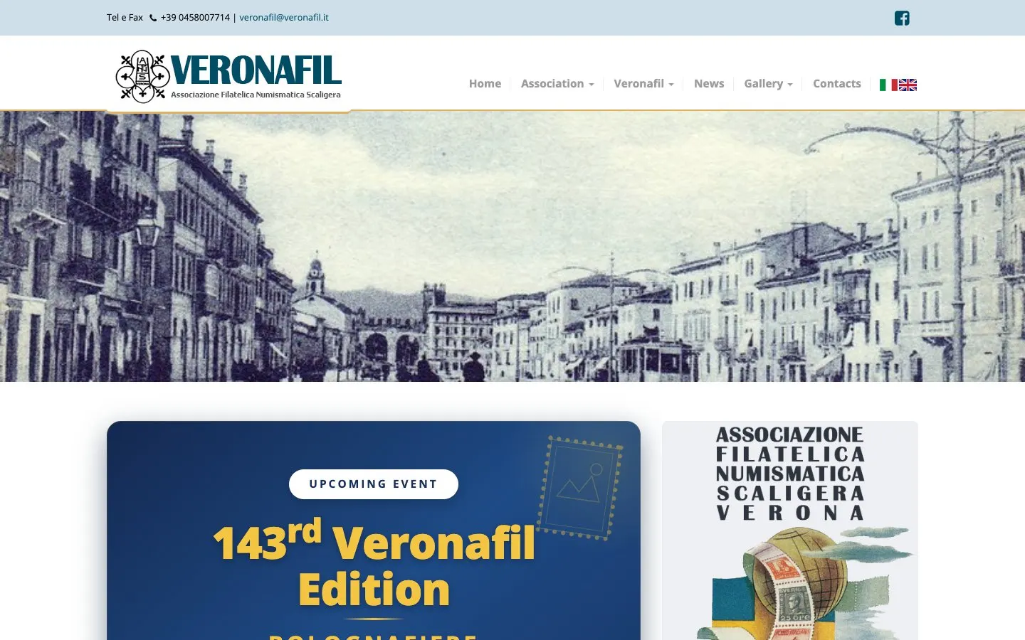 The website of Veronafil
