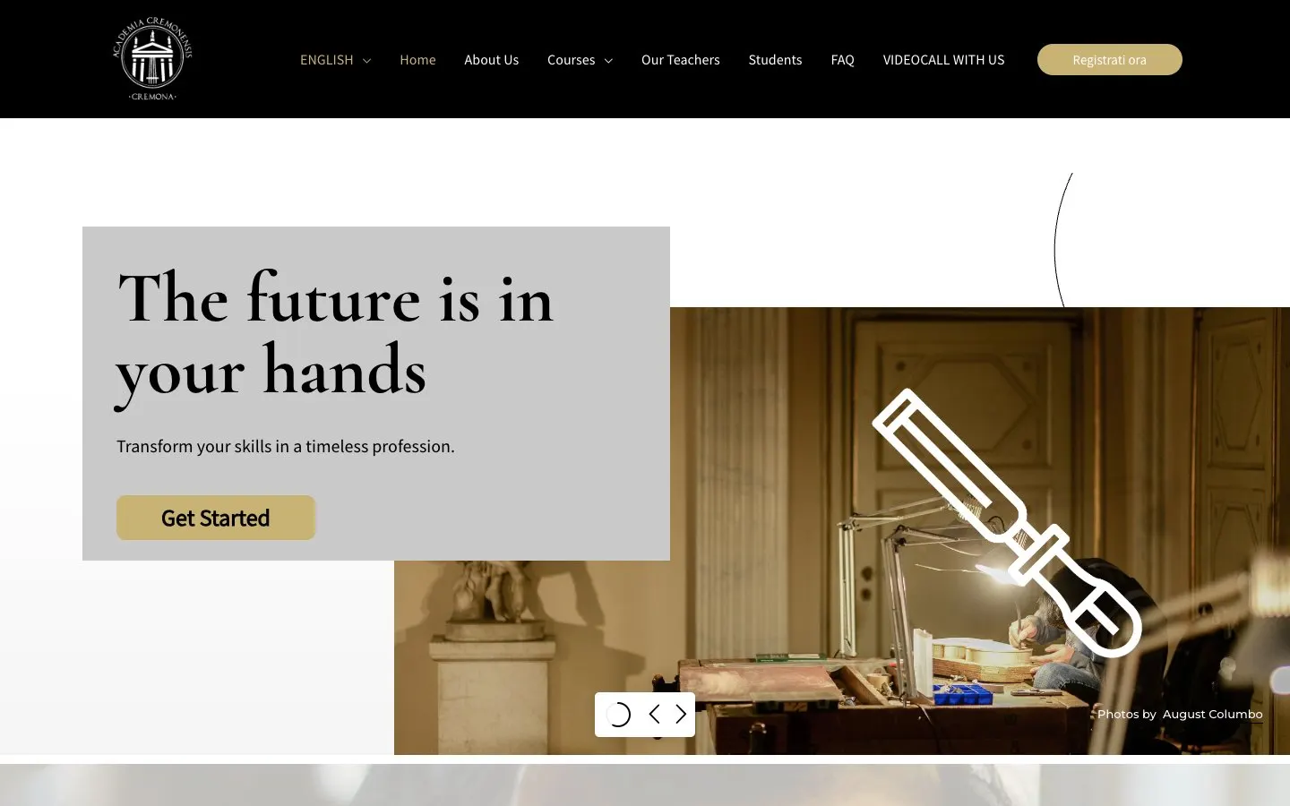 The website of Academia Cremonensis