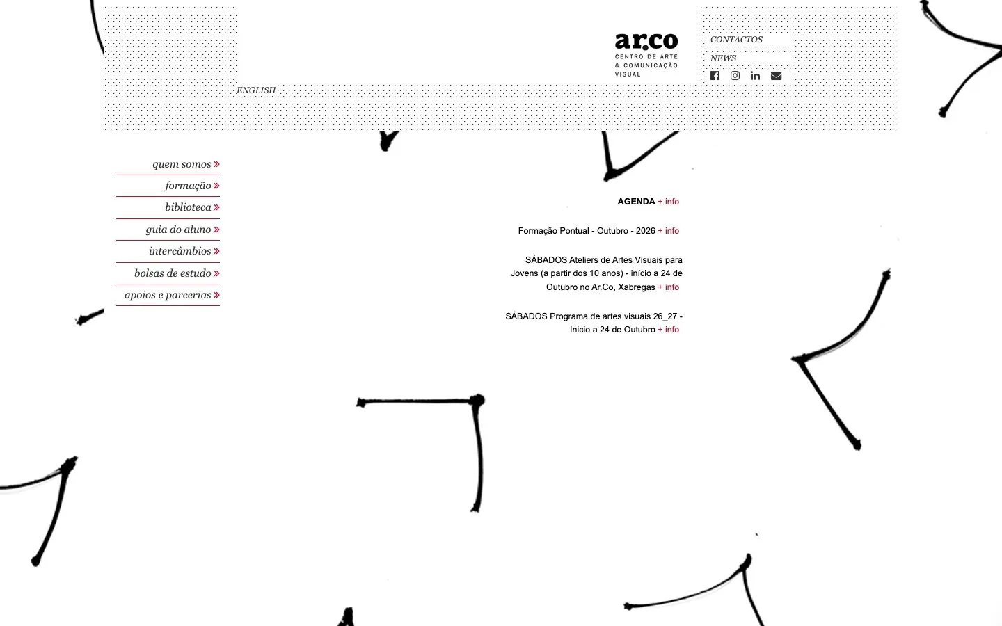 Die Website von Ar.Co