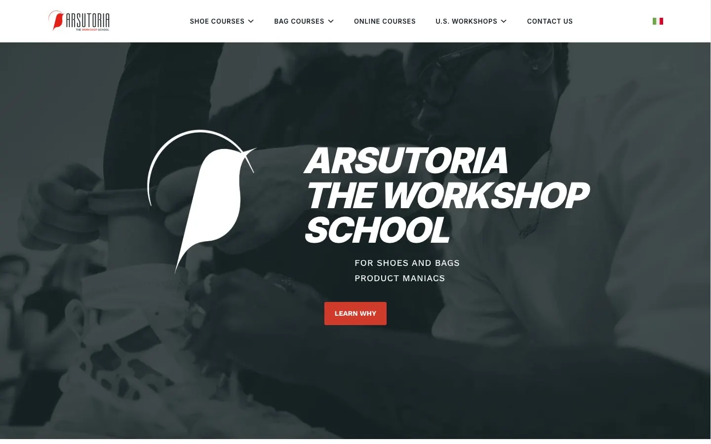 Die Website von Arsutoria School