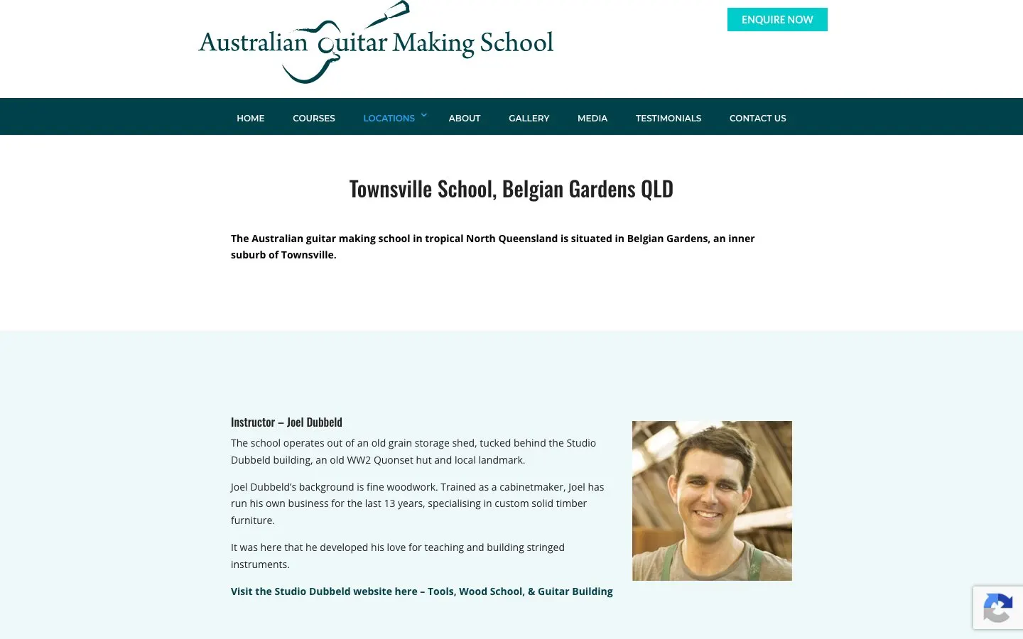 The website of Australian Guitar Making School – Townsville