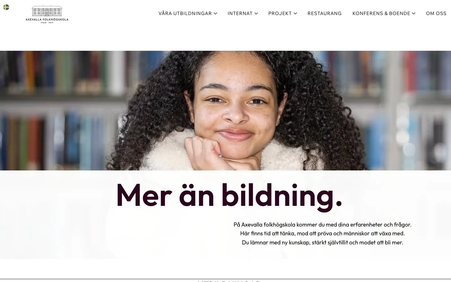 Le site de Axevalla folkhögskola