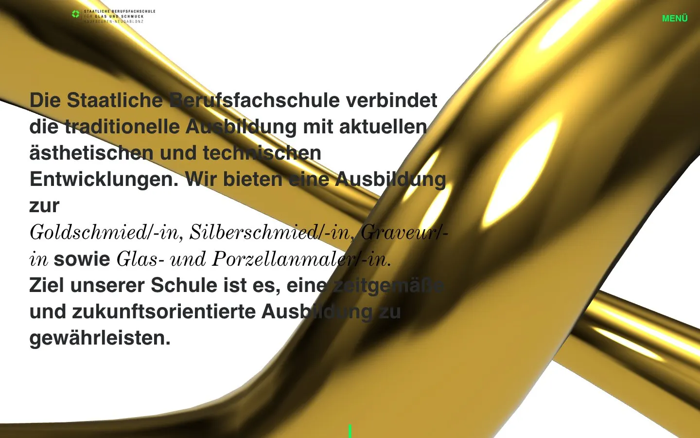 The website of BFS Glas und Schmuck Kaufbeuren-Neugablonz
