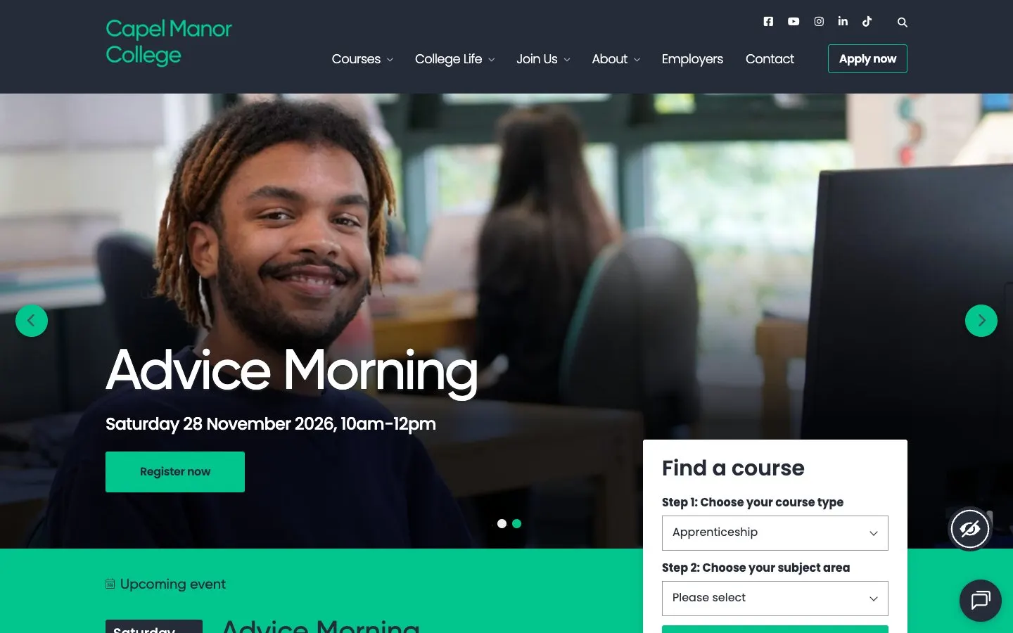 The website of Capel Manor College – Saddlery and Shoemaking