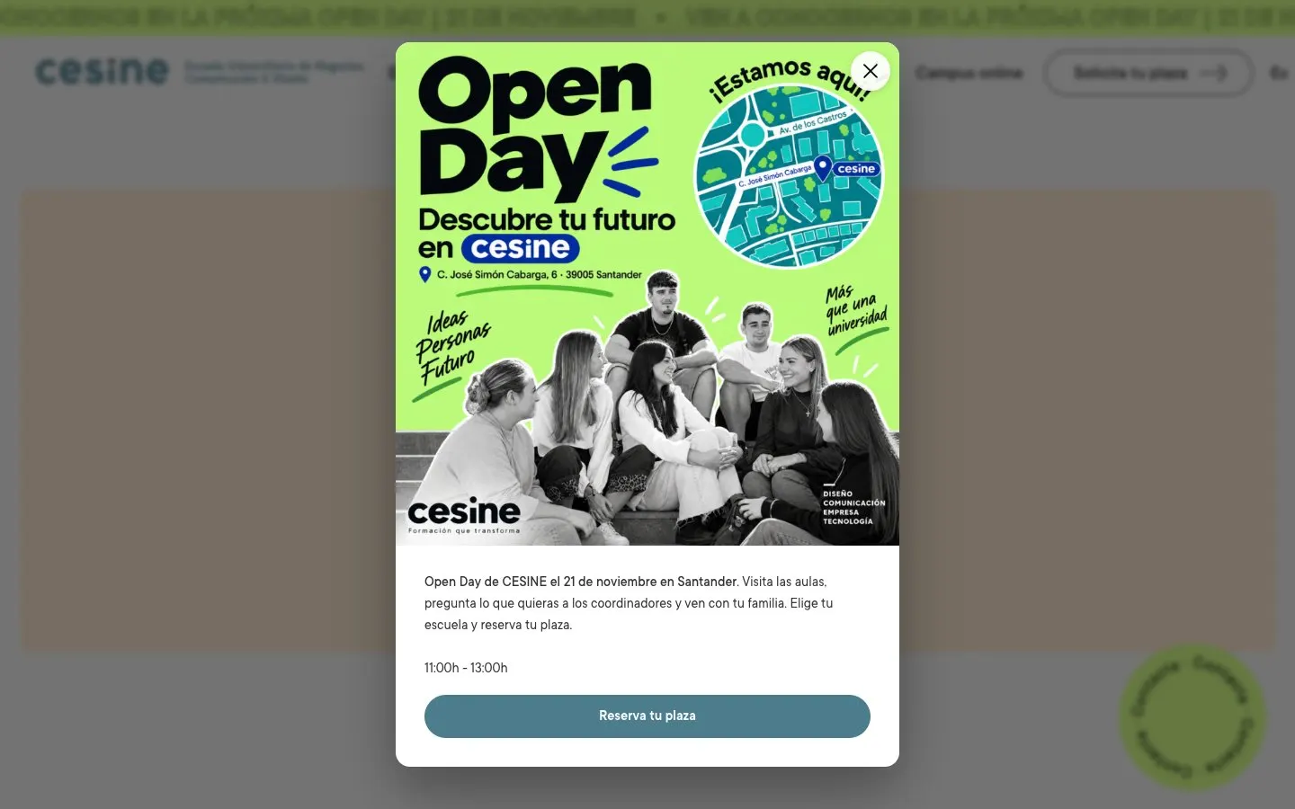 The website of CESINE