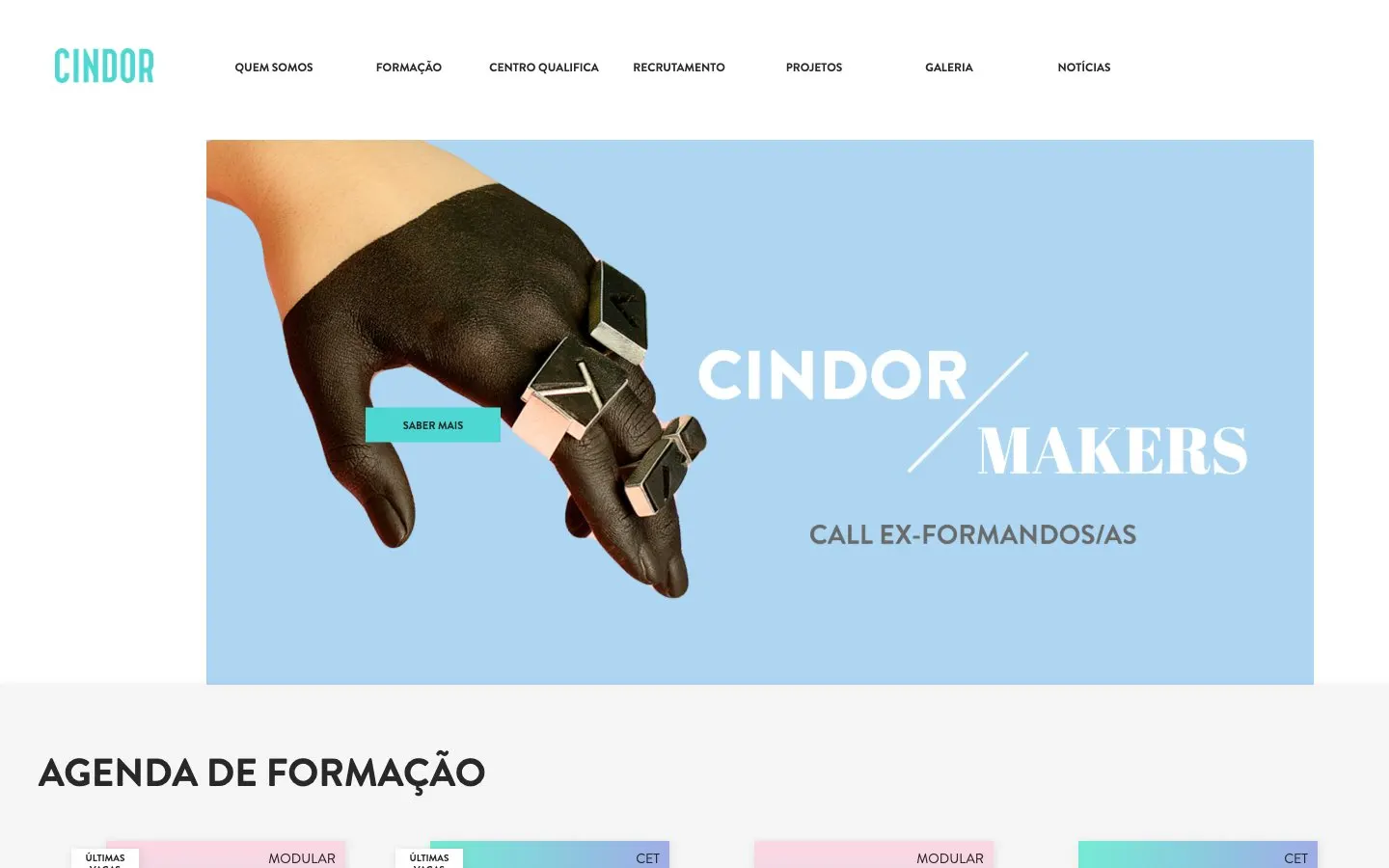 The website of CINDOR