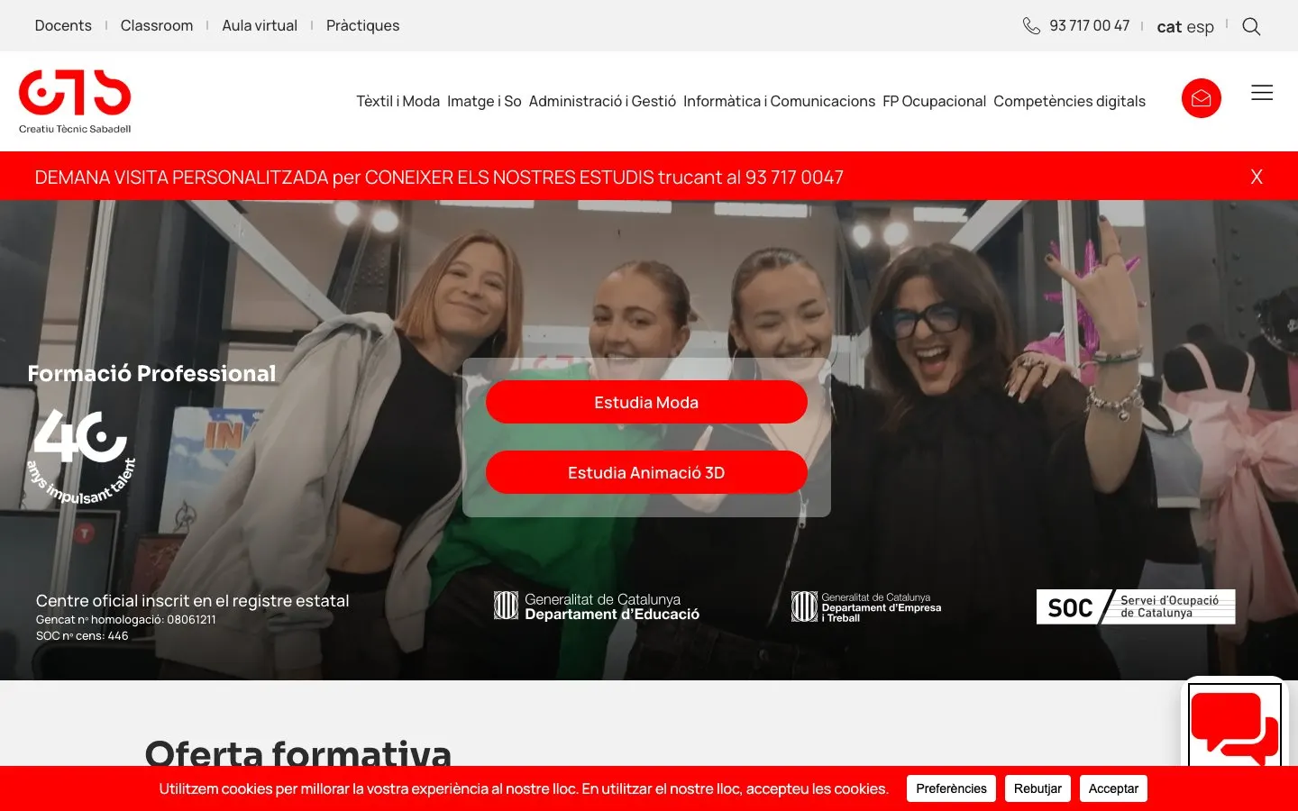 CTS Formació 的网站