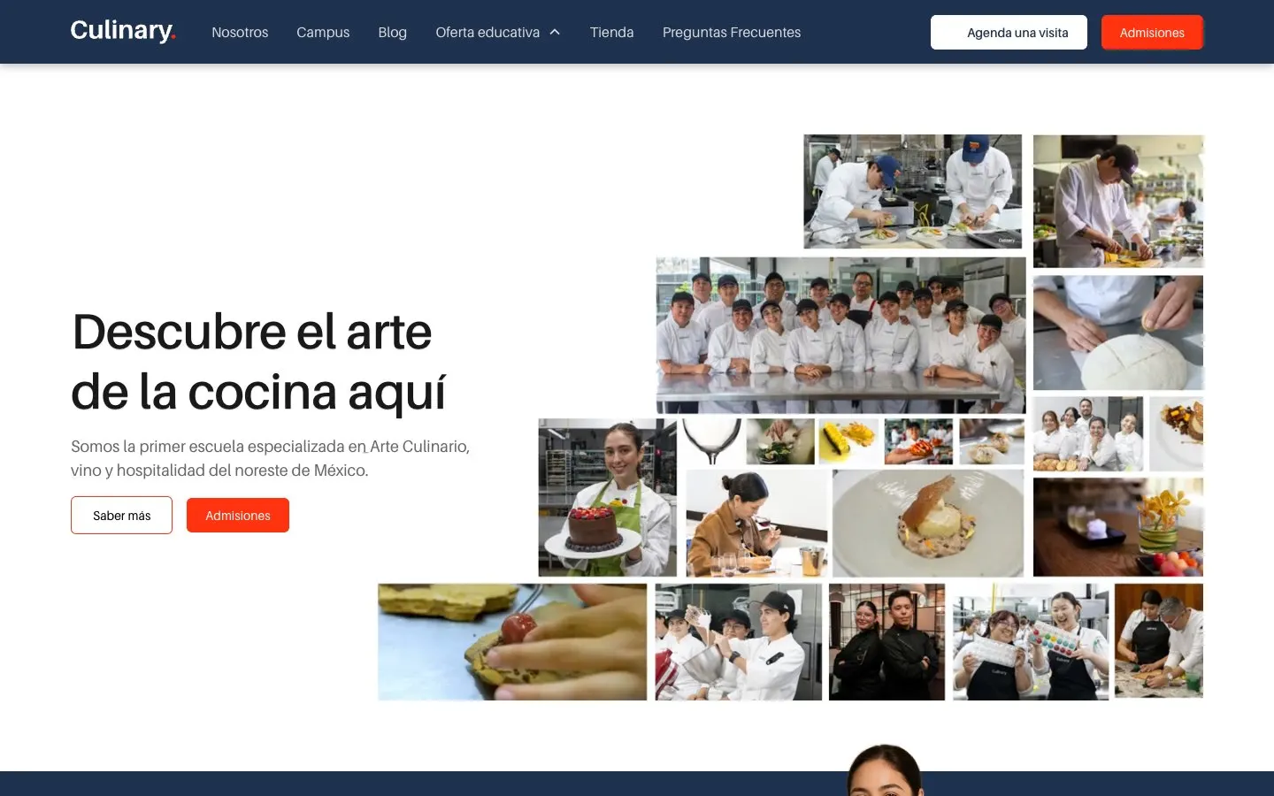 Il sito di Culinary Art School