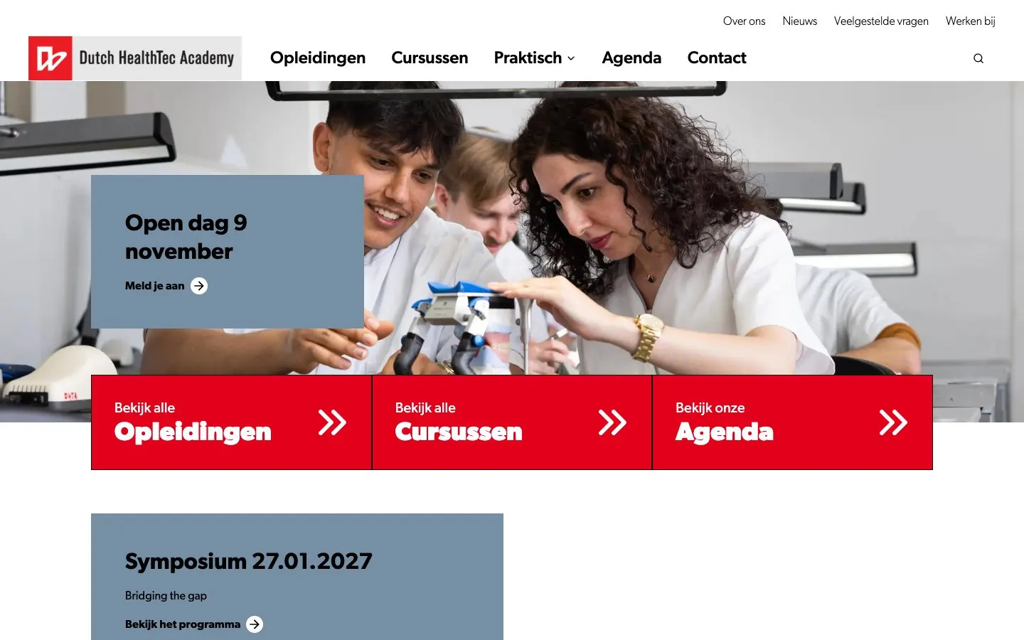 Il sito di Dutch HealthTec Academy – shoe technology