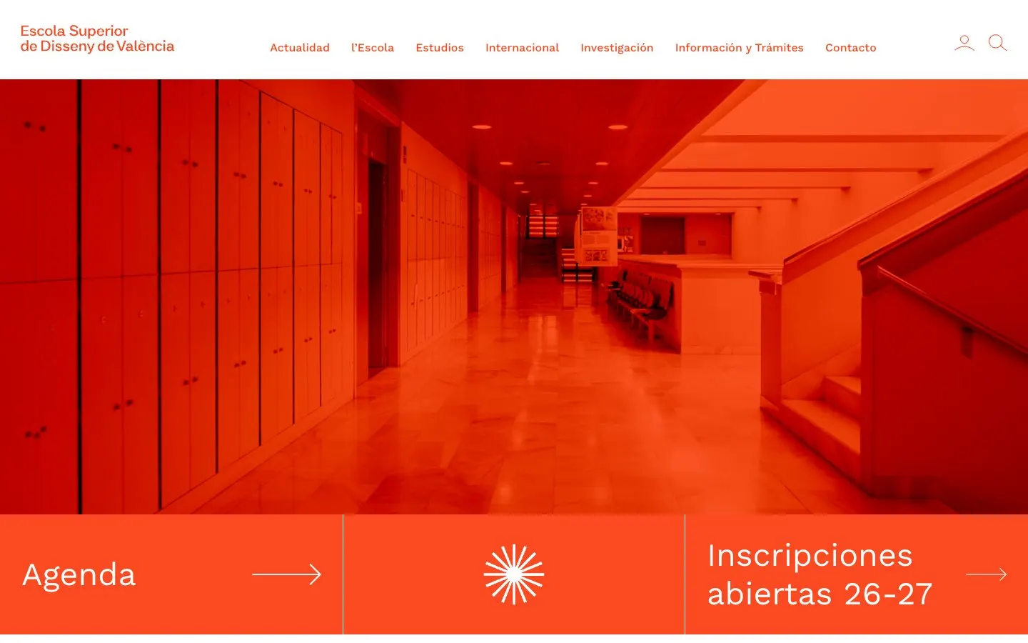 Сайт школы EASD València