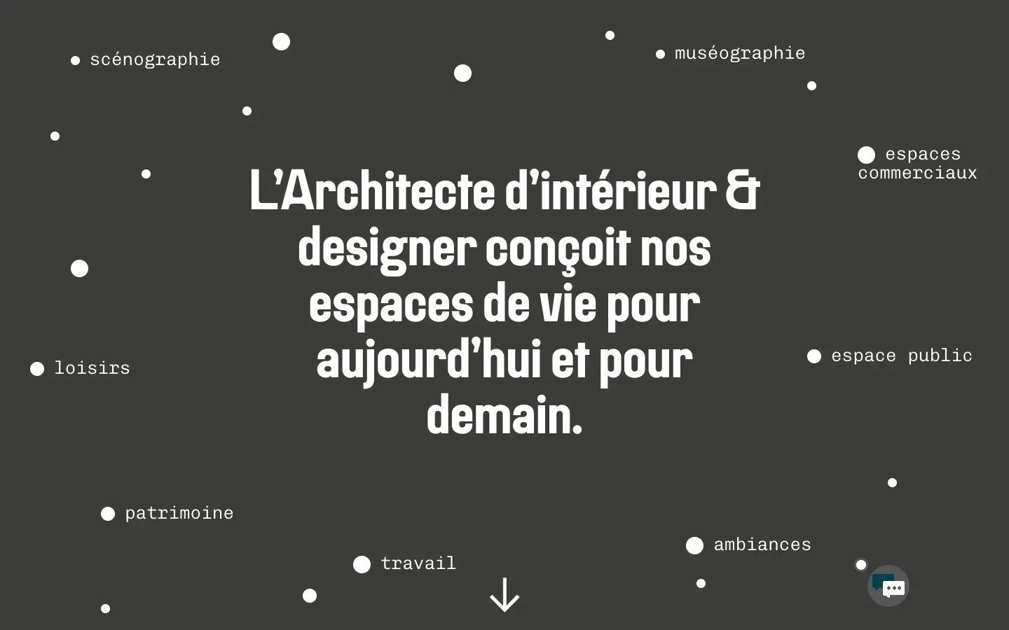 The website of École Camondo