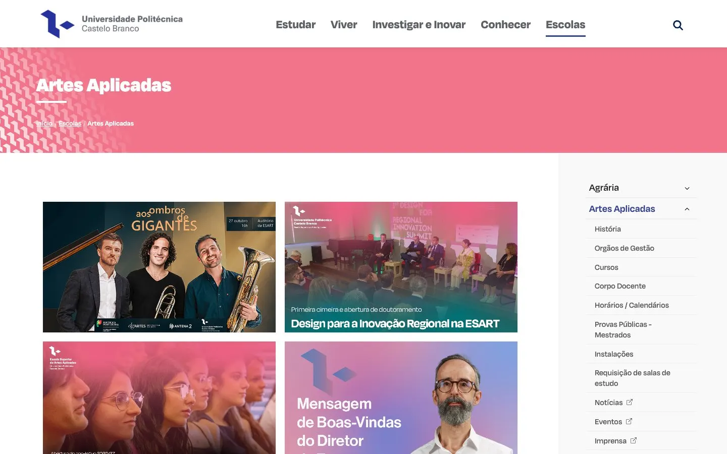 The website of ESART