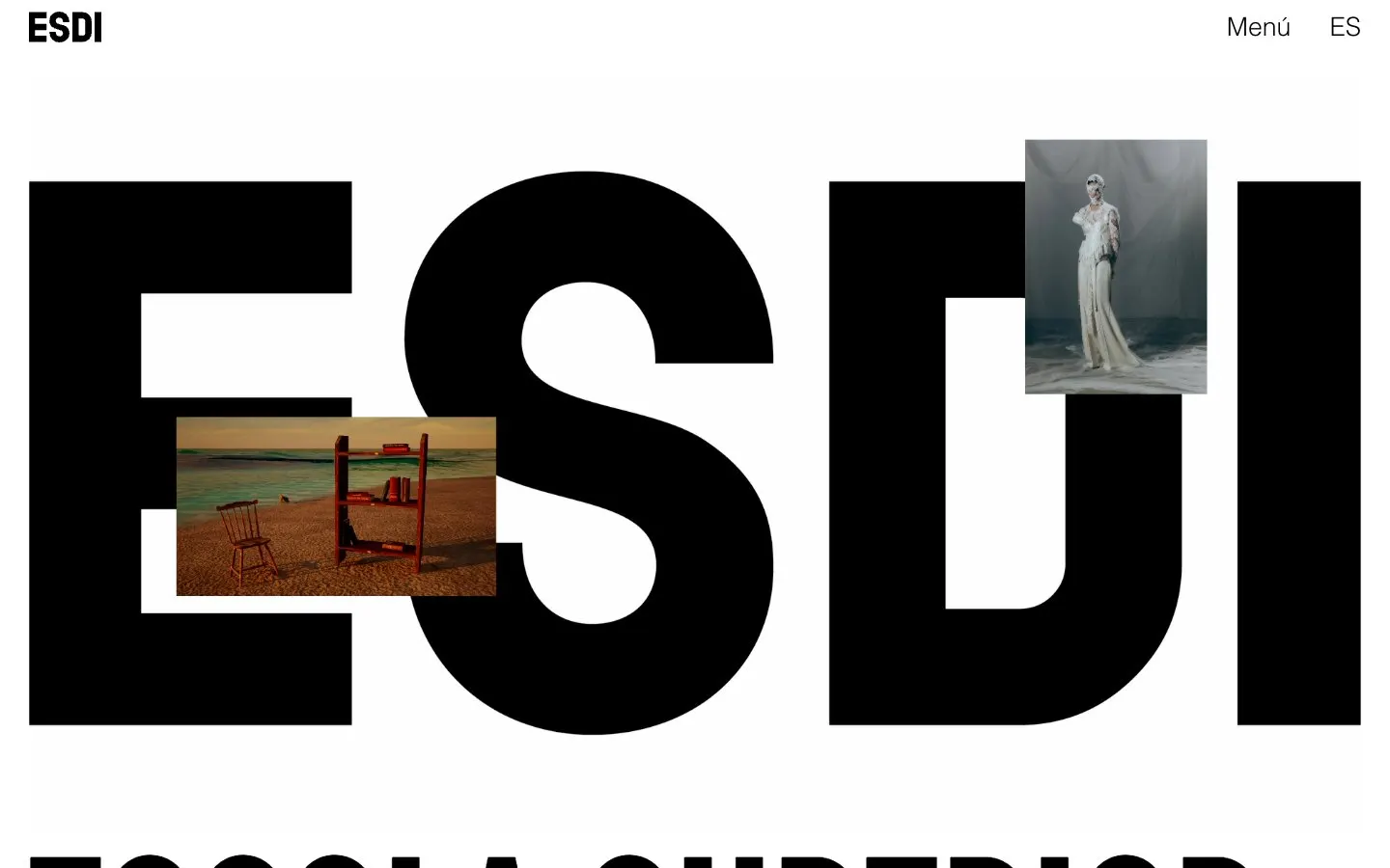 El sitio web de ESDI