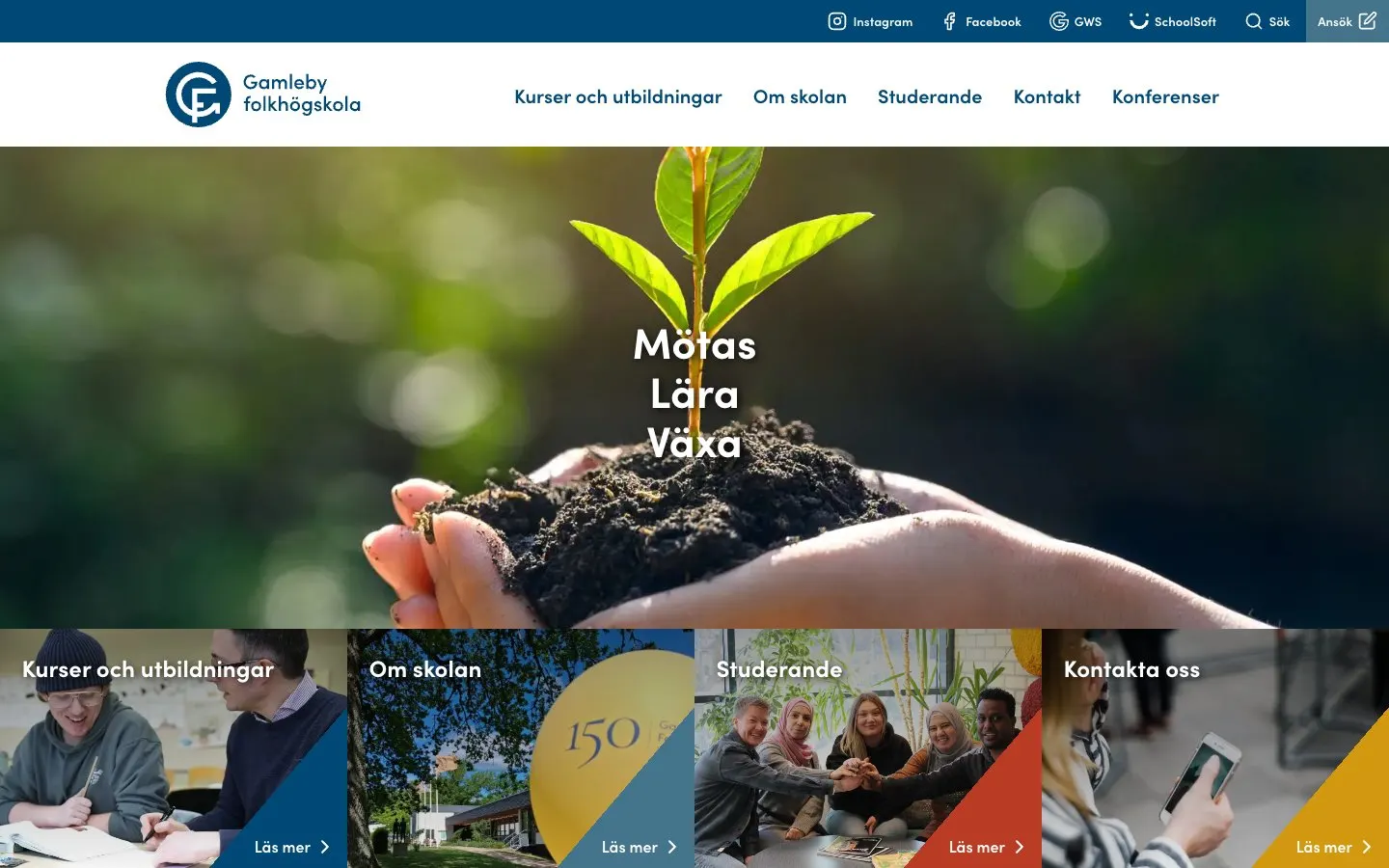 Le site de Gamleby folkhögskola