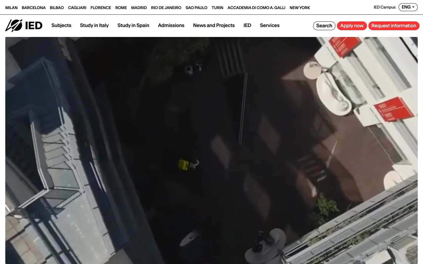 Le site de IED Barcelona