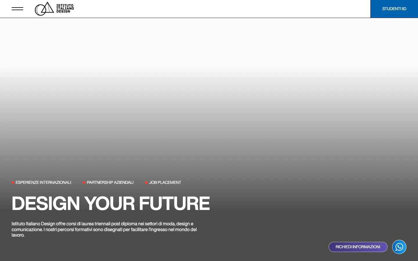 Il sito di Istituto Italiano Design