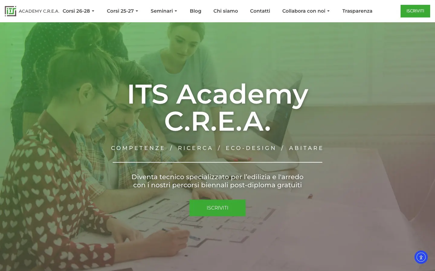 ITS Academy C.R.E.A. 的网站