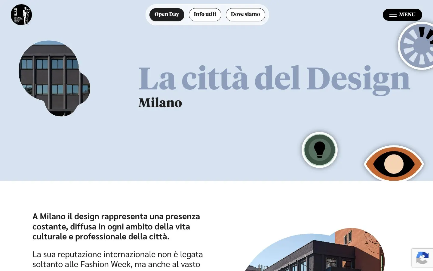 Le site de IUAD Accademia della Moda – Milano