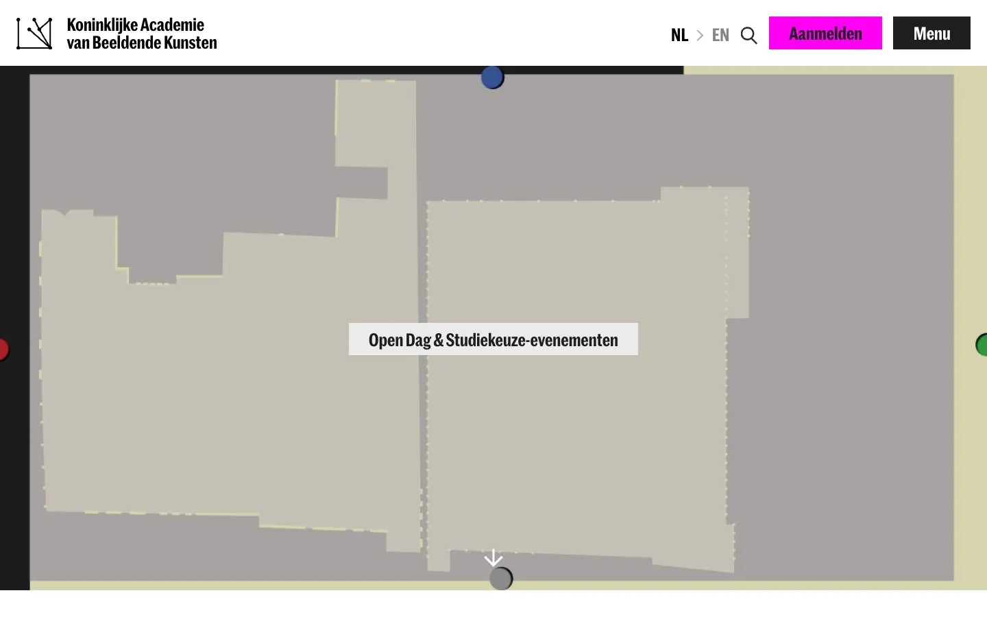 Die Website von KABK – Royal Academy of Art, The Hague