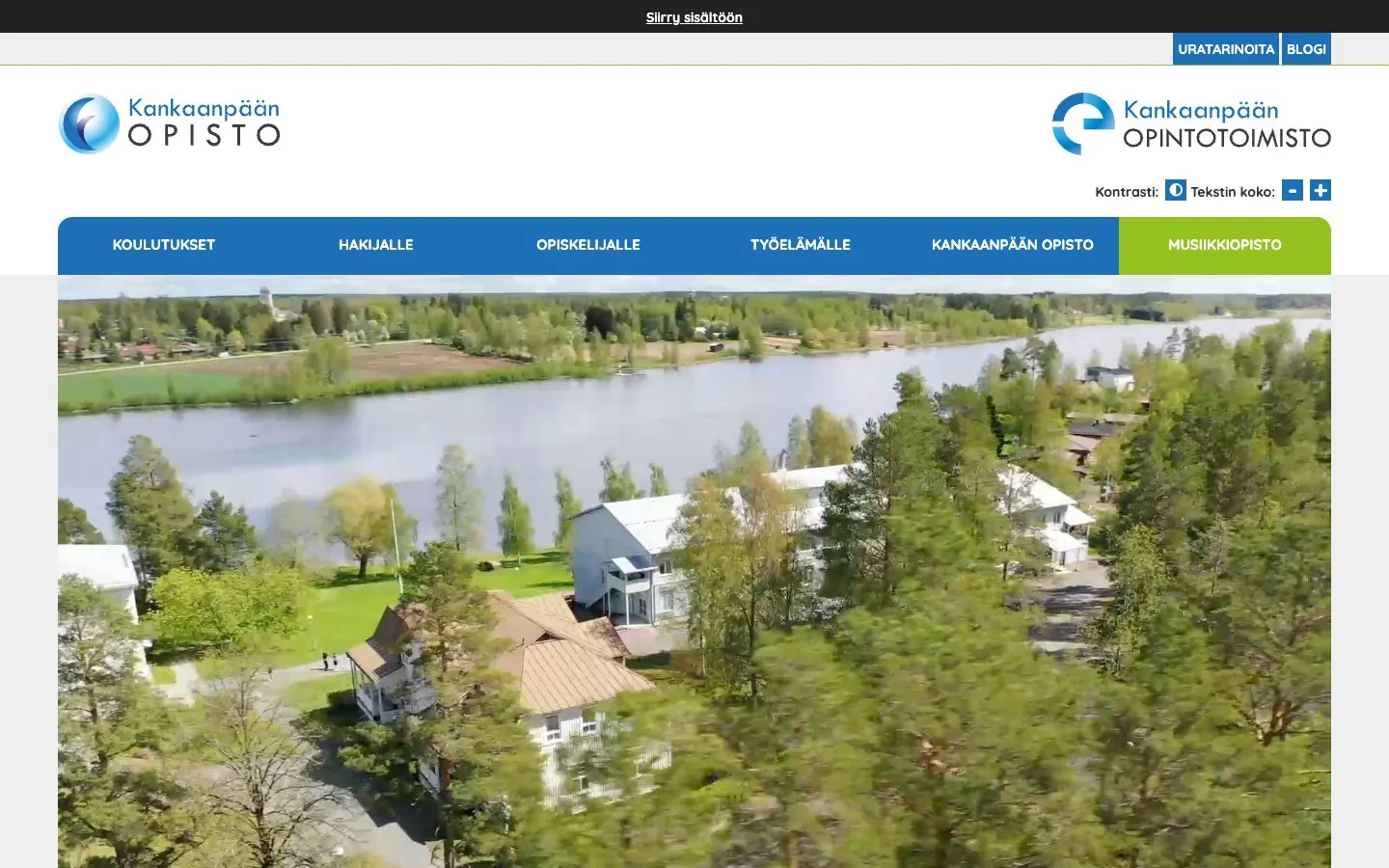 The website of Kankaanpään opisto