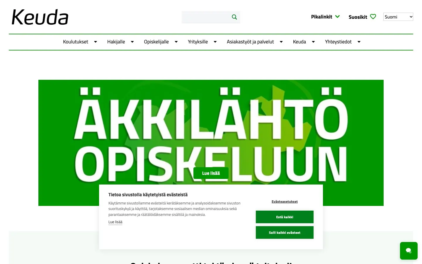 Die Website von Keuda