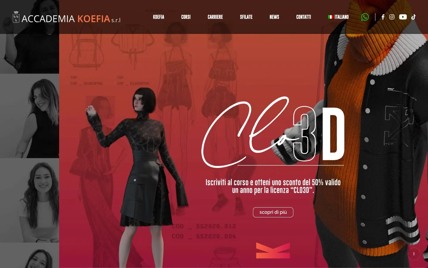 The website of Koefia