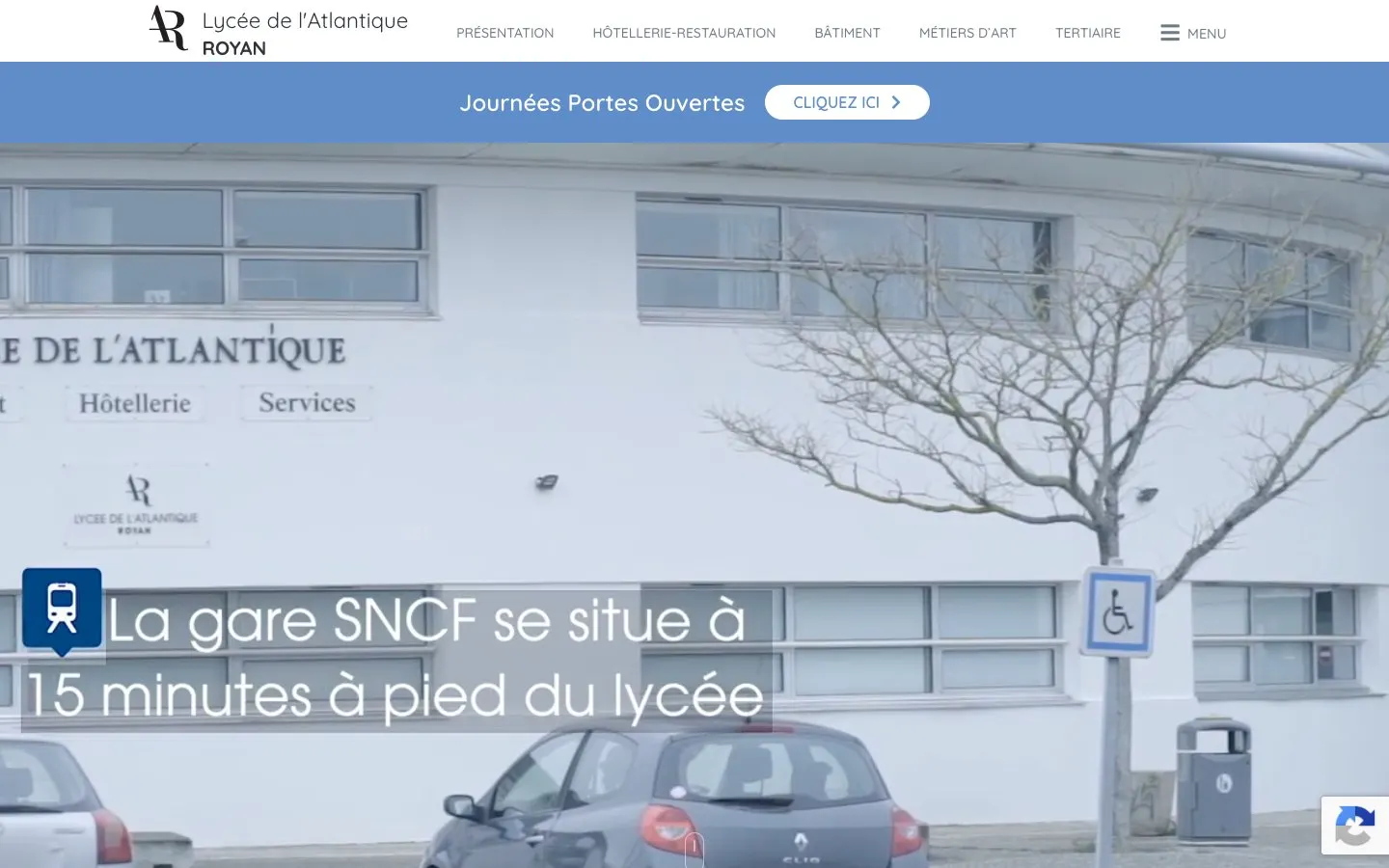 Il sito di Lycée de l'Atlantique