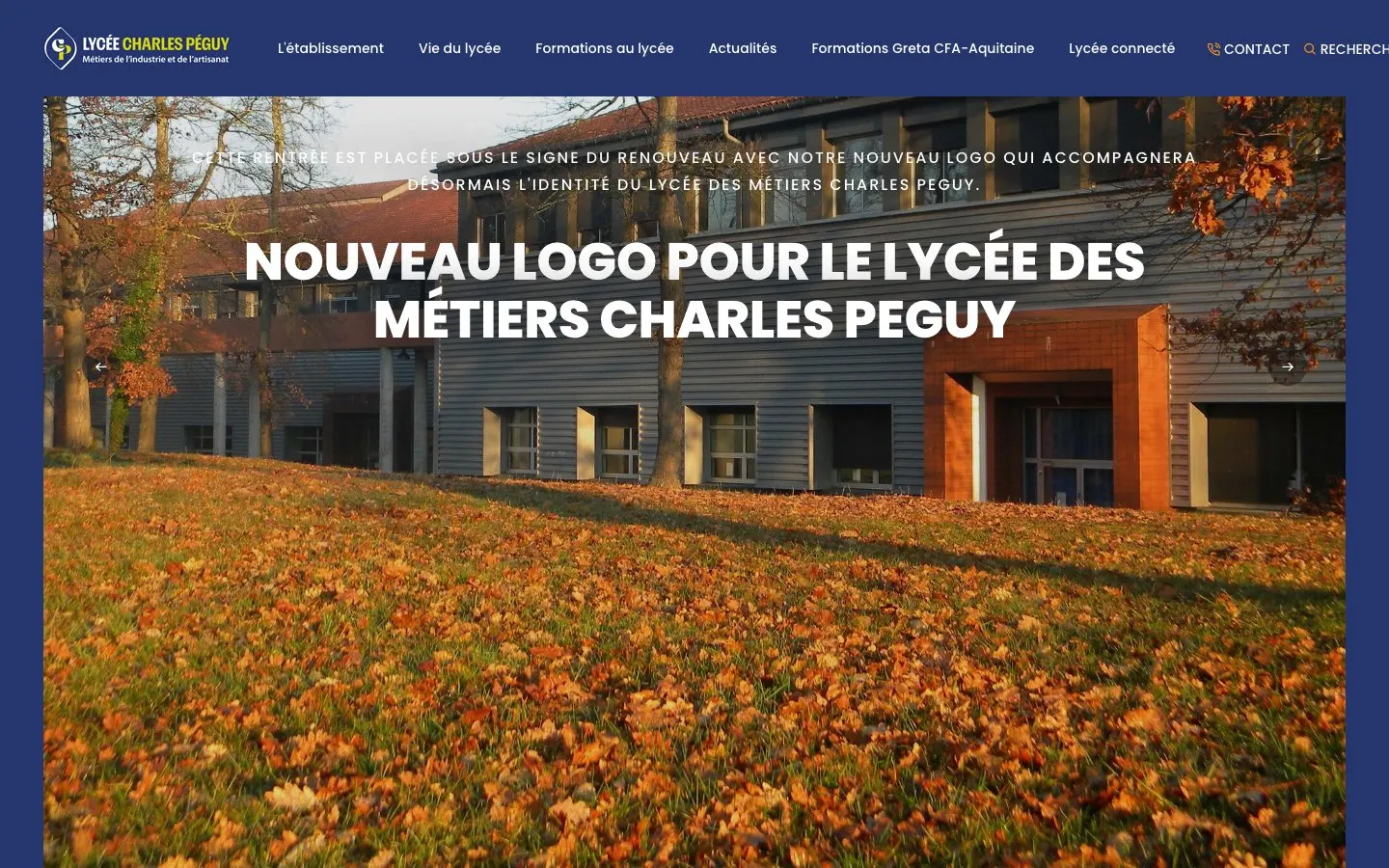 Le site de Lycée des métiers Charles Péguy