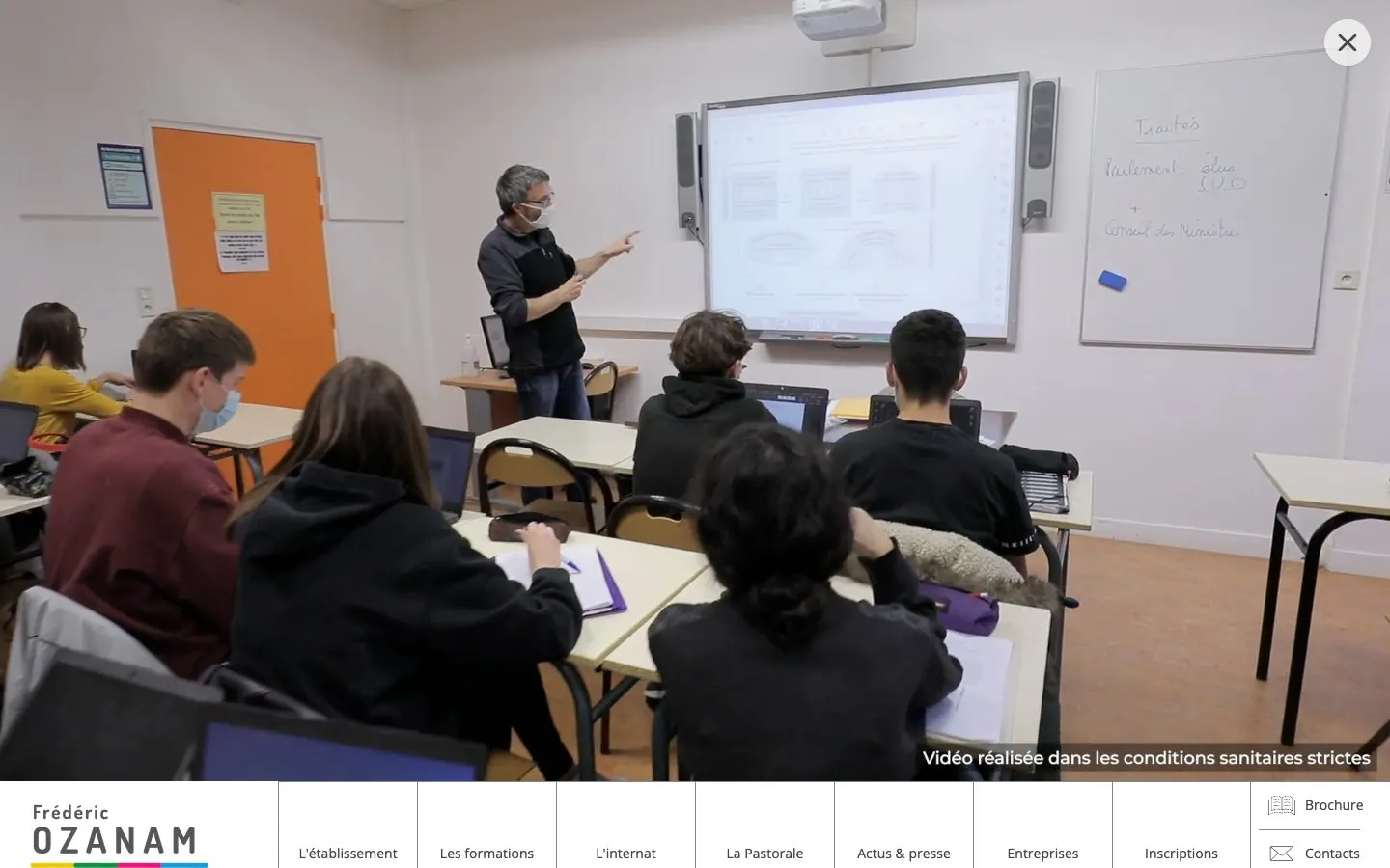 Il sito di Lycée polyvalent Frédéric Ozanam