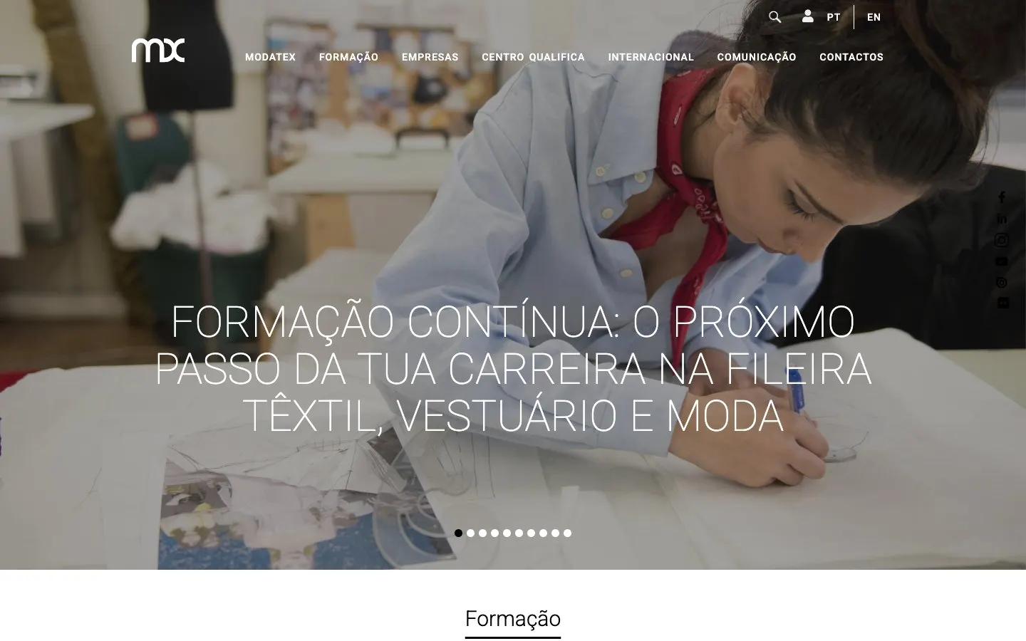 Il sito di MODATEX
