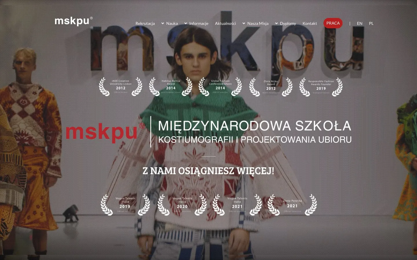 The website of MSKPU