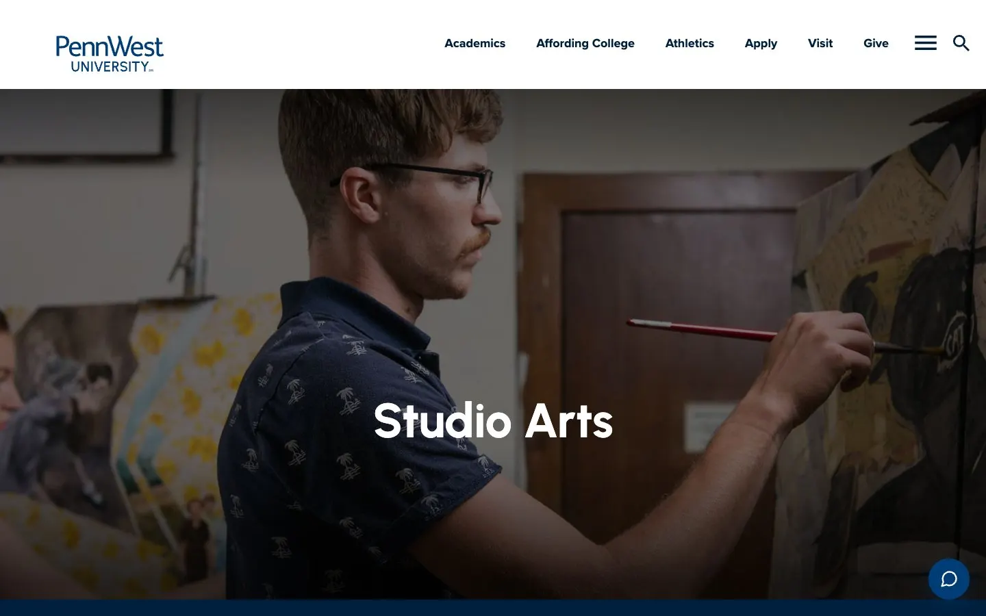Le site de PennWest Edinboro – Studio Arts (Ceramics, Jewelry and Metals, Wood/Furniture Design)