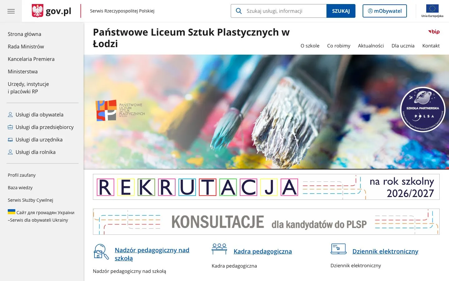 Il sito di PLSP Łódź