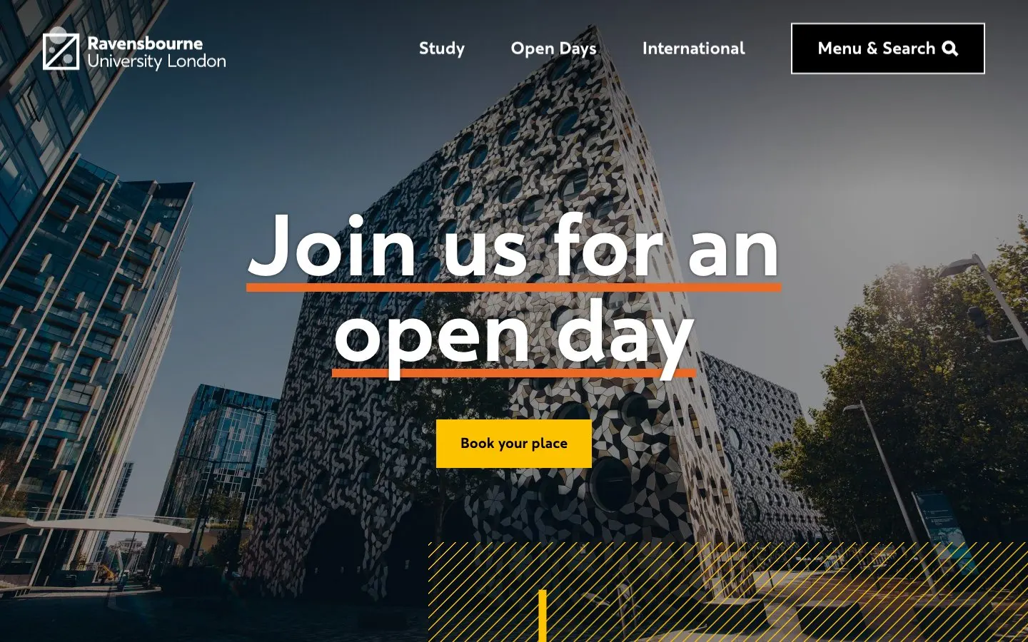 Сайт школы Ravensbourne University London