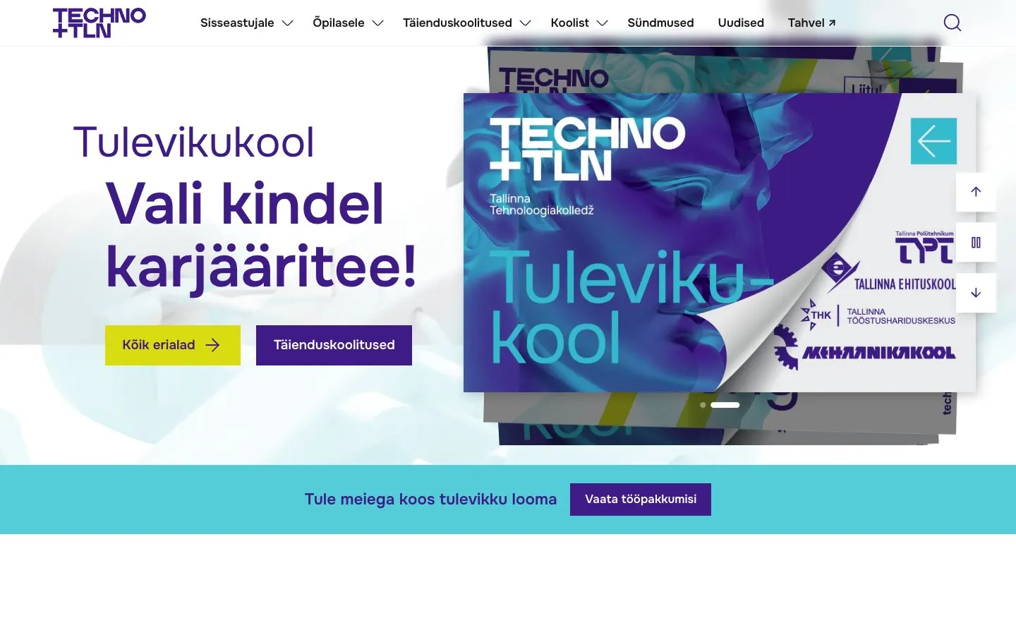 Die Website von TechnoTLN