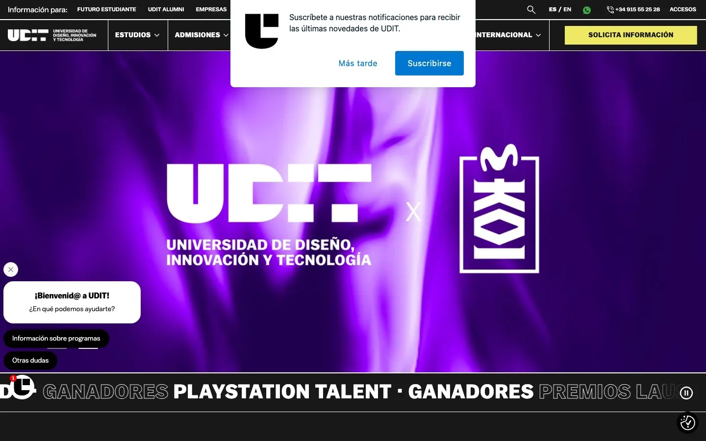 Le site de UDIT